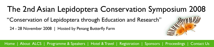 ALCS 2nd Asian Lepidoptera Conservation Symposium 2008